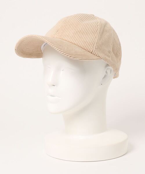 VIBGYOR Women（ヴィブジョー　ウィメン）の「【six mouse】無地コーデュロイキャップ（キャップ・レディース・ベージュ/パープル/ピンク/イエロー・FREE）」の2枚目の写真