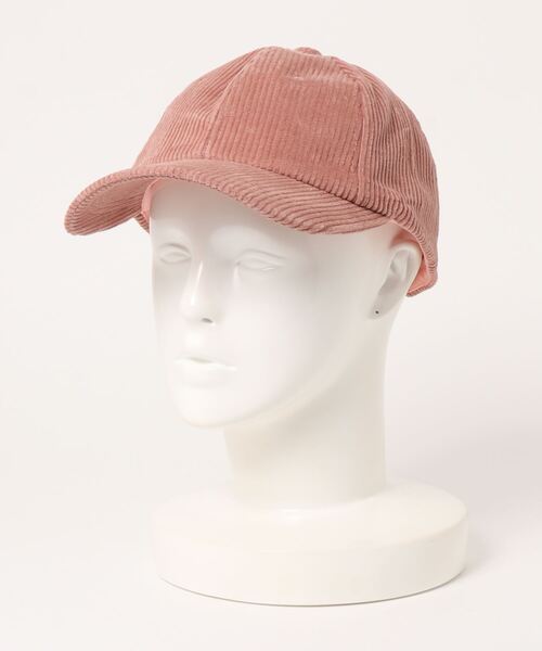 VIBGYOR Women（ヴィブジョー　ウィメン）の「【six mouse】無地コーデュロイキャップ（キャップ・レディース・ベージュ/パープル/ピンク/イエロー・FREE）」の4枚目の写真