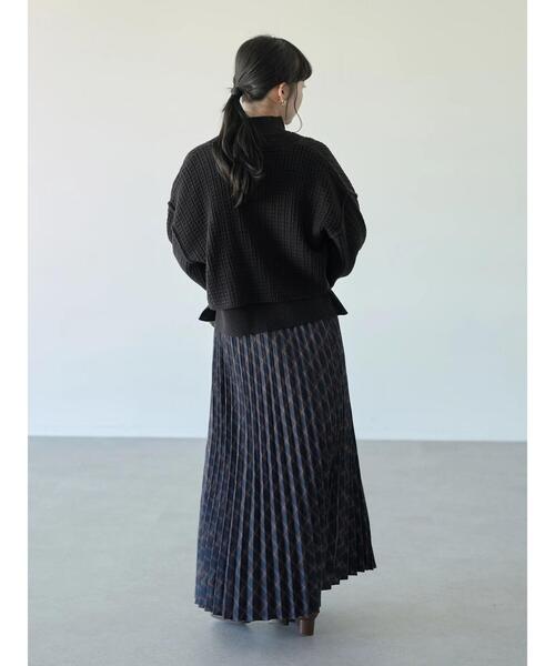 earth music&ecology（アースミュージックアンドエコロジー）の「SET2点ショートカーディガン+ニットプルオーバー＊（ニット/セーター・レディース・サックスブルー/ホワイト系その他2/ブラック・FREE）」の20枚目の写真