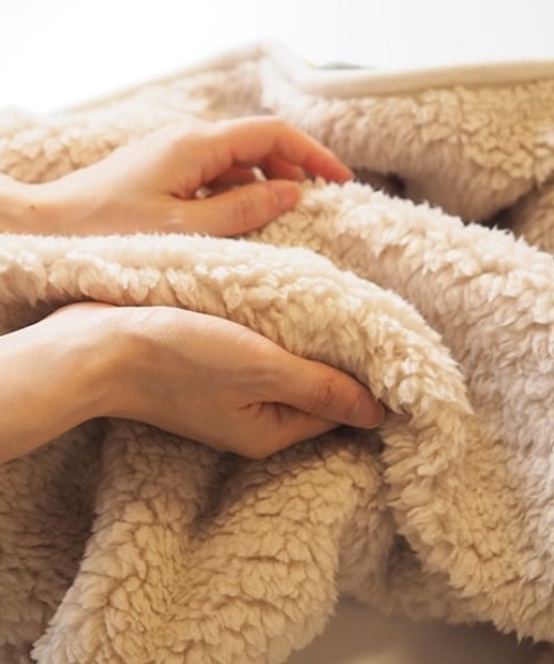 MAISON DE VACANCES リネン　ブランケット　 ベージュ MAISON DE VACANCES リネン ブランケット ベージュ