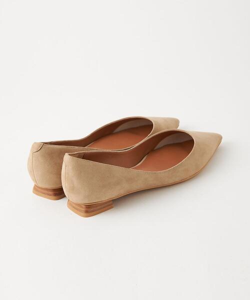 green label relaxing（グリーンレーベルリラクシング）の「ポインテッド フラットシューズ(1.5cmヒール) -撥水-（パンプス・レディース・ブラック/イエロー/ブラウン/ベージュ・25cm/25.5cm/22cm/22.5cm/23cm/23.5cm/24cm/24.5cm）」の14枚目の写真