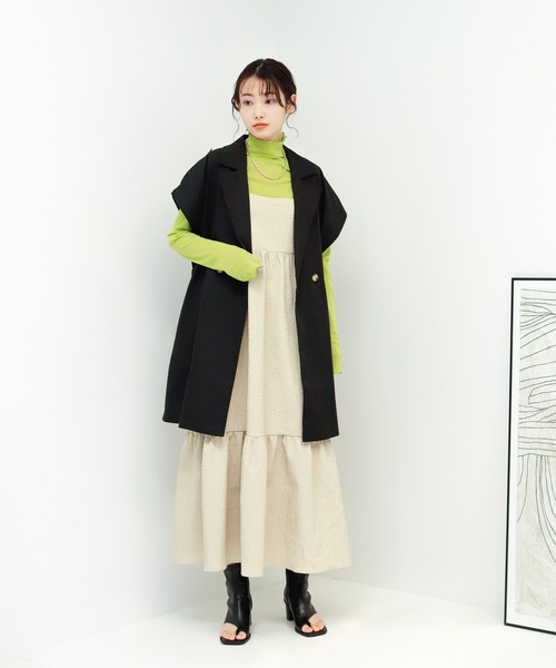 BIRTHDAY BASH ポンチョ　ボウタイ　大きめ　S 美品♡バースデーバッシュ ケープリボンブラウス ポンチョ