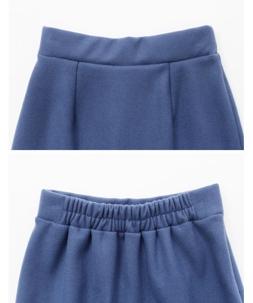 Re:EDIT（リエディ）の「[低身長/高身長サイズ有]軽くて暖かいリサイクルストレッチ起毛圧縮ニットソーマーメイドスカート（スカート・レディース・ピンク/ブルー/パープル/ベージュ/グレー系その他/ブラック・TALL/MEDIUM/LARGE/SHORT）」の7枚目の写真