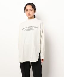 Samansa Mos2 blue | 柄アソートロンT(Tシャツ/カットソー)
