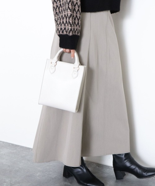 archives（アルシーヴ）の「2wayハンドルショルダー（ショルダーバッグ・レディース・アイボリー/グリーン/ブラック・FREE）」の2枚目の写真