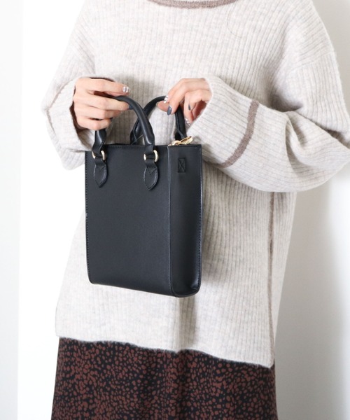 archives（アルシーヴ）の「2wayハンドルショルダー（ショルダーバッグ・レディース・アイボリー/グリーン/ブラック・FREE）」の13枚目の写真