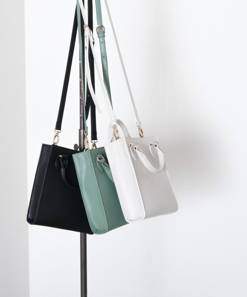 archives（アルシーヴ）の「2wayハンドルショルダー（ショルダーバッグ・レディース・アイボリー/グリーン/ブラック・FREE）」の7枚目の写真