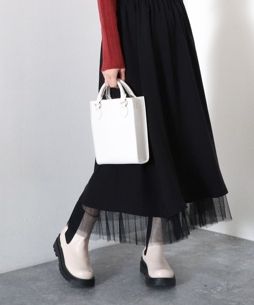 archives（アルシーヴ）の「2wayハンドルショルダー（ショルダーバッグ・レディース・アイボリー/グリーン/ブラック・FREE）」の6枚目の写真