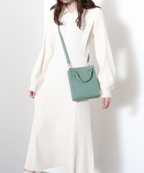 archives（アルシーヴ）の「2wayハンドルショルダー（ショルダーバッグ・レディース・アイボリー/グリーン/ブラック・FREE）」の20枚目の写真