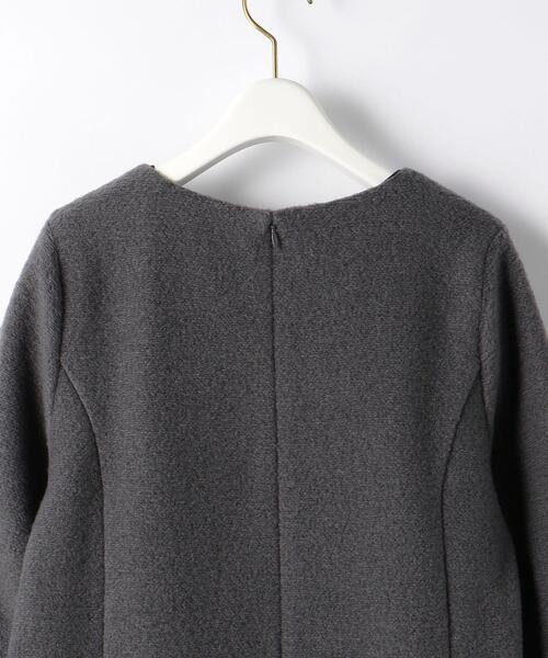 closet story(クローゼットストーリー)の「<closet story(クローゼットストーリー)>ブークレー サックワンピース(ワンピース・レディース・ブラック/ダークグレー/ケリー・FREE)」の22枚目の写真