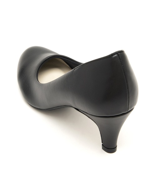 ラウンドトゥプレーンパンプス【Made in Japan】<ふわさら>＜痛くない