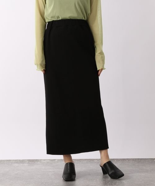 LOWRYS FARM（ローリーズファーム）の「ハニカムタイトスカート　263087（スカート・レディース・ブラック/グレー/イエロー・FREE）」の2枚目の写真