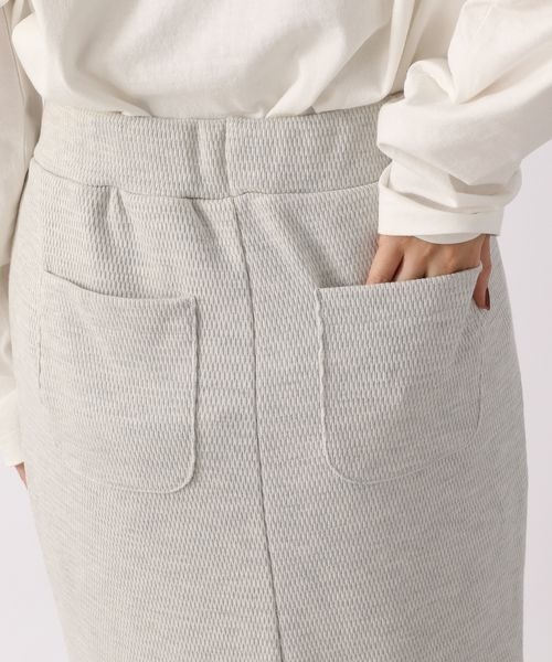 LOWRYS FARM（ローリーズファーム）の「ハニカムタイトスカート　263087（スカート・レディース・ブラック/グレー/イエロー・FREE）」の8枚目の写真