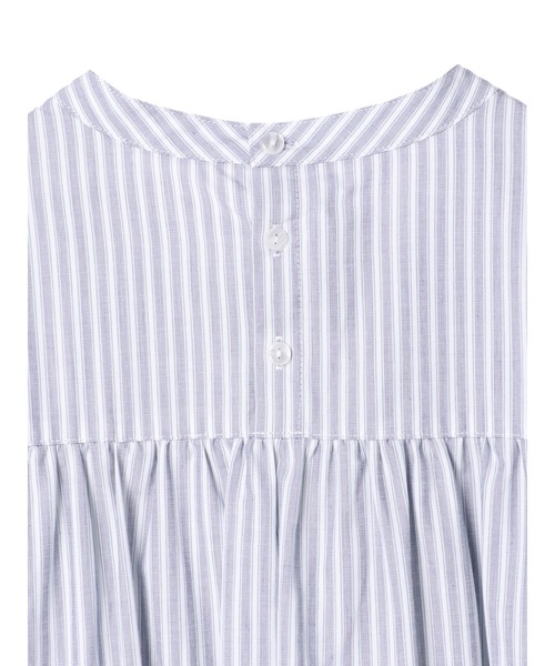 CRAFT STANDARD BOUTIQUE（クラフトスタンダードブティック）の「刺繍シャツワンピース　＊◆（シャツワンピース・レディース・アイボリー/ストライプ・FREE）」の9枚目の写真