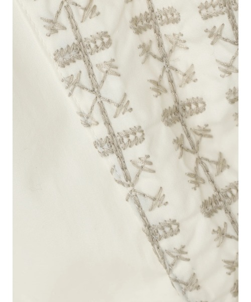 CRAFT STANDARD BOUTIQUE（クラフトスタンダードブティック）の「刺繍シャツワンピース　＊◆（シャツワンピース・レディース・アイボリー/ストライプ・FREE）」の20枚目の写真