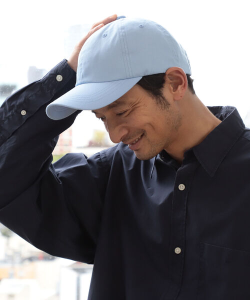 B:MING by BEAMS(ビーミングバイビームス)の「B:MING by BEAMS / オックスフォード ベースボールキャップ(キャップ・メンズ・ブラック/ベージュ/サックスブルー・ONE SIZE)」の1枚目の写真