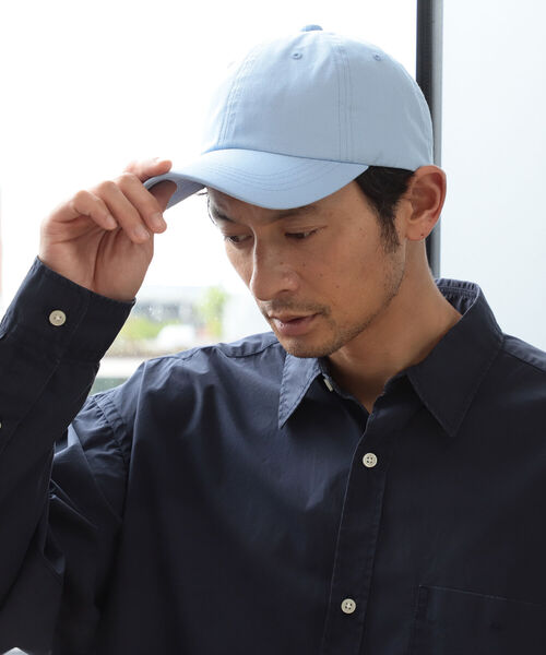 B:MING by BEAMS(ビーミングバイビームス)の「B:MING by BEAMS / オックスフォード ベースボールキャップ(キャップ・メンズ・ブラック/ベージュ/サックスブルー・ONE SIZE)」の5枚目の写真