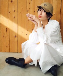 OPAQUE.CLIP | 【OC】オーガニックコットン刺繍キャップ(キャップ)