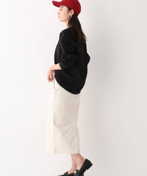 OPAQUE.CLIP（オペークドットクリップ）の「◆【OC】オーガニックコットン刺繍キャップ（キャップ・レディース・ダークグリーン/ボルドー/ライトベージュ・00）」の11枚目の写真