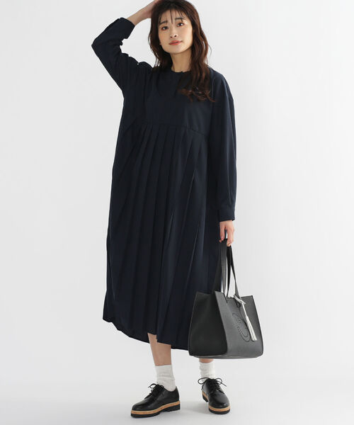 Beams Heart 切替 プリーツワンピース ワンピース Beams Heart ビームスハート のファッション通販 Zozotown