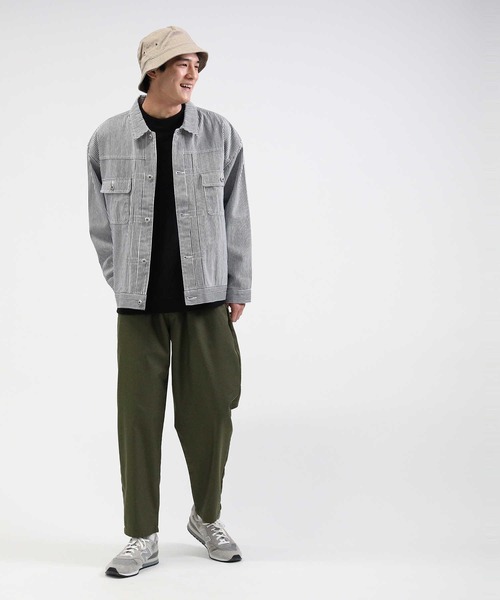 BACK NUMBER（バックナンバー）の「【BACK NUMBER】ビッグシルエットＧジャン（デニムジャケット・メンズ・オフホワイト/ブルー/ダークインディゴブルー・M/L/XL）」の10枚目の写真