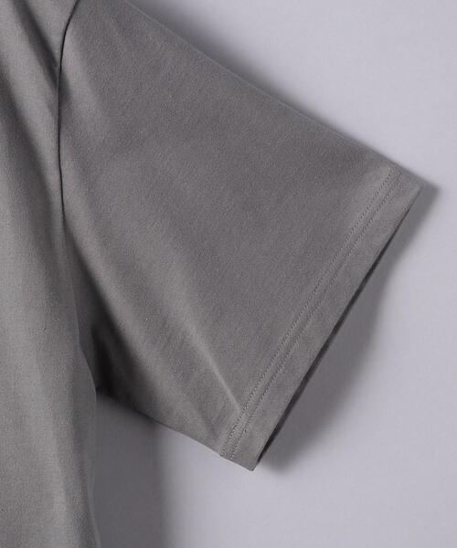 HYKE（ハイク）の「＜HYKE（ハイク）＞ショートスリーブ Tシャツ ■■■（Tシャツ/カットソー・メンズ・コバルトブルー/ブラック/グレー/ホワイト・5/4）」の6枚目の写真