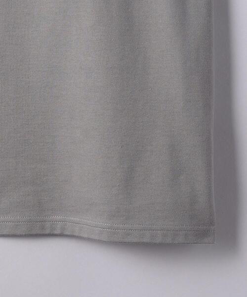 HYKE（ハイク）の「＜HYKE（ハイク）＞ショートスリーブ Tシャツ ■■■（Tシャツ/カットソー・メンズ・コバルトブルー/ブラック/グレー/ホワイト・5/4）」の7枚目の写真