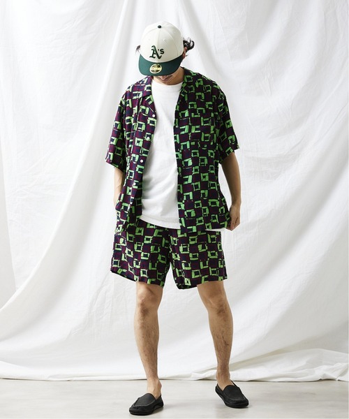 JOURNAL STANDARD relume(ジャーナルスタンダード レリューム)の「【King Kole / キングコール】別注 プリントショーツ(その他パンツ・メンズ・ライトイエロー/パープル/グリーン/ベージュ系その他・MEDIUM/LARGE/M)」の18枚目の写真