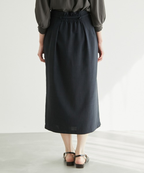 新品✨PLAIN PEOPLE ラップスカート ベルト付 リネン ロング丈 新品✨PLAIN PEOPLE ラップスカート ベルト付 リネン ロング丈 【公式