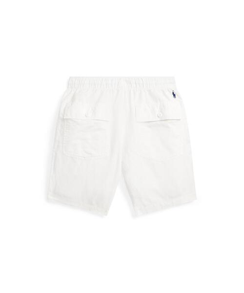 POLO RALPH LAUREN(ポロ ラルフ ローレン)の「8インチ クラシック フィット リネンコットン パンツ(その他パンツ・メンズ・ホワイト・S/M/L/XL/XS/XXL)」の2枚目の写真