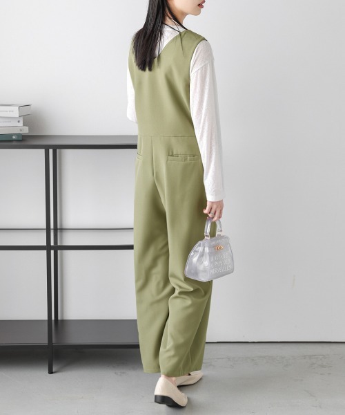 セール】ラップ風オールインワン（サロペット/オーバーオール）｜SUGAR