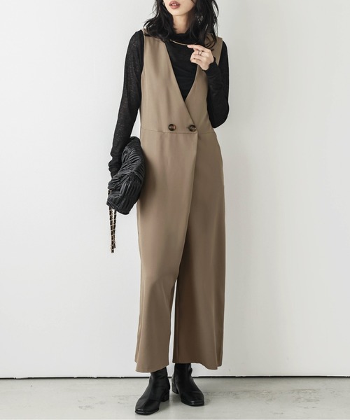 セール】ラップ風オールインワン（サロペット/オーバーオール）｜SUGAR