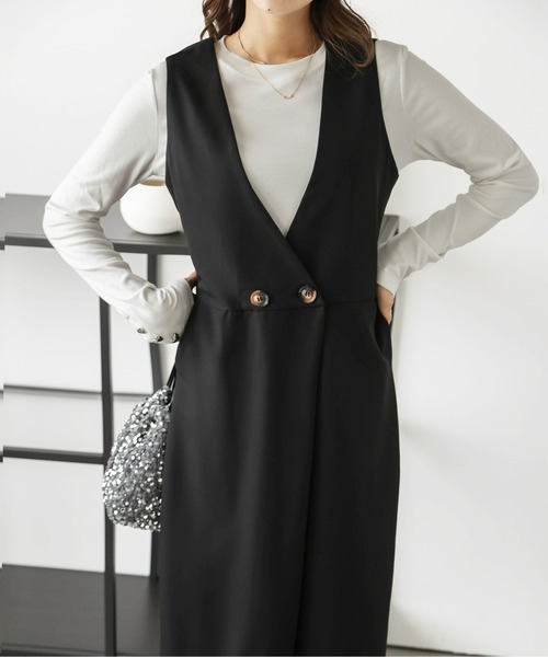 セール】ラップ風オールインワン（サロペット/オーバーオール）｜SUGAR