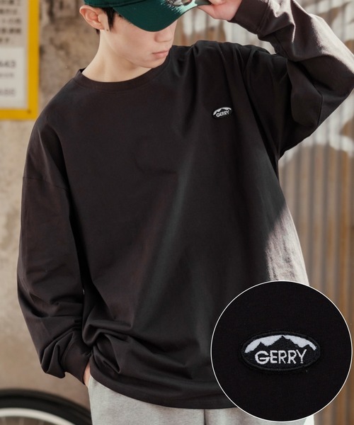 GERRY(ジェリー)の「【GERRY】別注 プリント/ワンポイント 刺しゅう 長袖Tシャツ(Tシャツ/カットソー・メンズ・パープル/ベージュ系その他2/グリーン系その他/グレー系その他/ホワイト系その他2/グレー系その他2/ホワイト/ベージュ系その他/グリーン系その他2/ブラック系その他3/パープル系その他2/ブラック系その他2/ホワイト系その他3/ブラック/パープル系その他3/ホワイト系その他4/ブルーグレー/キナリ/グレー系その他4/ダークグリーン/ブラック系その他5/ブラック系その他4/グレー系その他3/ブラウン/グレー/カーキ系3/ブラック系4/ホワイト系4/ブラック系3/グレー系4/イエロー系その他2/グレー系3/カーキ/ブルー/パープル系3/イエロー系その他/ホワイト系3/ブルー系3/ブラック系/ホワイト系/カーキ系/パープル系4/ブルー系4/カーキ系4/パープル系/ブルー系/グレー系/ホワイト系1/ホワイト系2/グレー系2/ブラック系2/ブルー系2/カーキ系2/パープル系2/ブルー系1/カーキ系1/ブラック系1/グレー系1/パープル系1・MEDIUM/LARGE/X-LARGE/SMALL)」の20枚目の写真