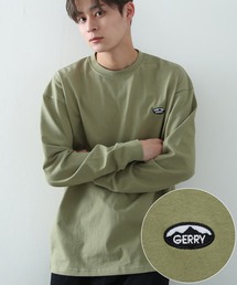 Tシャツ/カットソー（グリーン・カーキ/緑色系・刺繍）ファッション