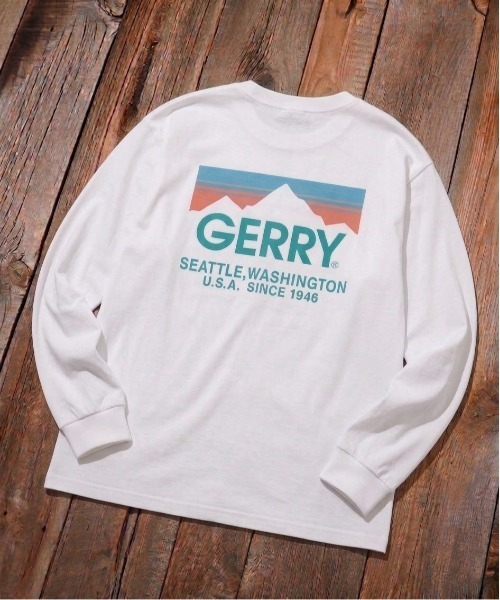 GERRY（ジェリー）の「【GERRY】別注 長袖Tシャツ（Tシャツ/カットソー・メンズ・パープル/ベージュ系その他2/グリーン系その他/グレー系その他/ホワイト系その他2/グレー系その他2/ホワイト/ベージュ系その他/グリーン系その他2/ブラック系その他3/パープル系その他2/ブラック系その他2/ホワイト系その他3/ブラック/パープル系その他3/ホワイト系その他4/ブルーグレー/キナリ/グレー系その他4/ダークグリーン/ブラック系その他5/ブラック系その他4/グレー系その他3/ブラウン/グレー/カーキ系3/ブラック系4/ホワイト系4/ブラック系3/グレー系4/イエロー系その他2/グレー系3/カーキ/ブルー/パープル系3/イエロー系その他/ホワイト系3/ブルー系3/ブラック系/ホワイト系/カーキ系/パープル系4/ブルー系4/カーキ系4/パープル系/ブルー系/グレー系/ホワイト系1/ホワイト系2/グレー系2/ブラック系2/ブルー系2/カーキ系2/パープル系2/ブルー系1/カーキ系1/ブラック系1/グレー系1/パープル系1/ホワイト系7/ホワイト系6/ブラック系5/ブラック系6/ホワイト系5・MEDIUM/LARGE/X-LARGE/SMALL）」の12枚目の写真