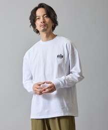 GERRY（ジェリー）の「【GERRY】別注 プリント/ワンポイント 刺しゅう 長袖Tシャツ（Tシャツ/カットソー）」