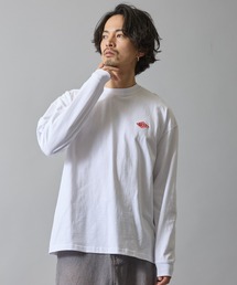 GERRY（ジェリー）の「【GERRY】別注 プリント/ワンポイント 刺しゅう 長袖Tシャツ（Tシャツ/カットソー）」