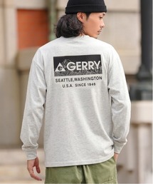 improves（インプローブス）の「【GERRY】別注 プリント/ワンポイント 刺しゅう 長袖Tシャツ（Tシャツ/カットソー）」