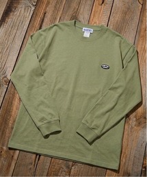 GERRY（ジェリー）の「【GERRY】別注 プリント/ワンポイント 刺しゅう 長袖Tシャツ（Tシャツ/カットソー）」