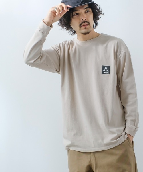 【GERRY】別注プリント長袖Tシャツ