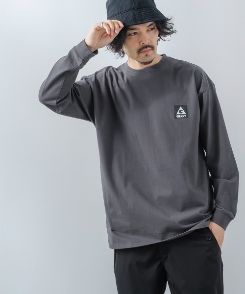 【GERRY】別注プリント長袖Tシャツ