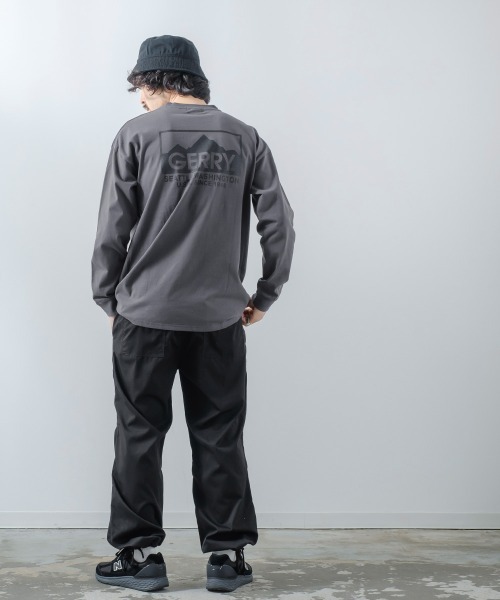 【GERRY】別注プリント長袖Tシャツ