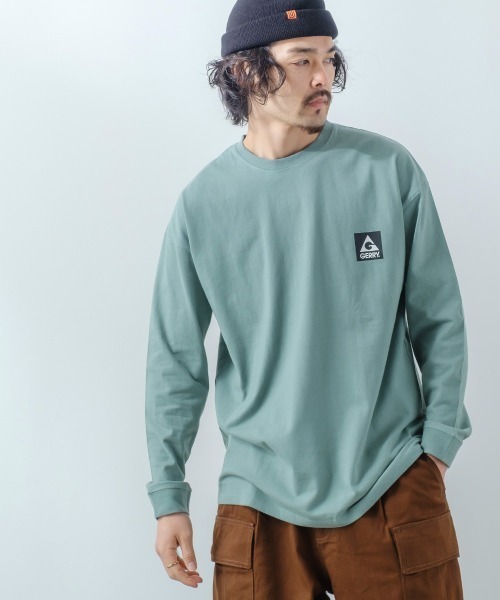 【GERRY】別注プリント長袖Tシャツ