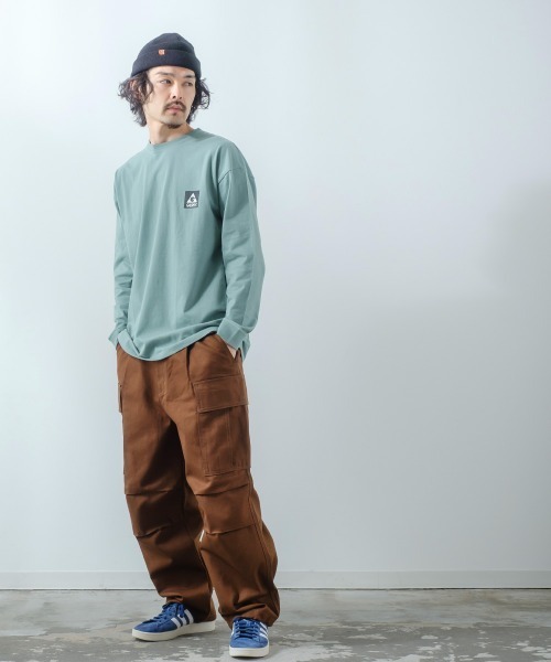 【GERRY】別注プリント長袖Tシャツ