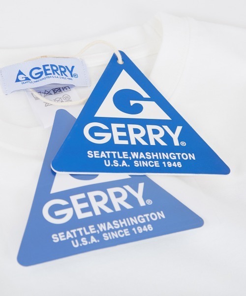 【GERRY】別注プリント長袖Tシャツ