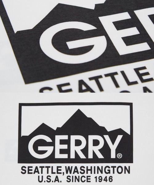 【GERRY】別注プリント長袖Tシャツ