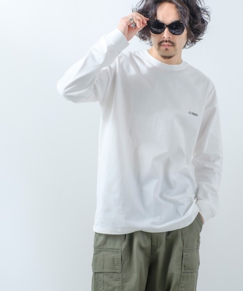 【GERRY】別注プリント長袖Tシャツ