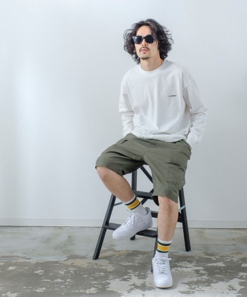 【GERRY】別注プリント長袖Tシャツ