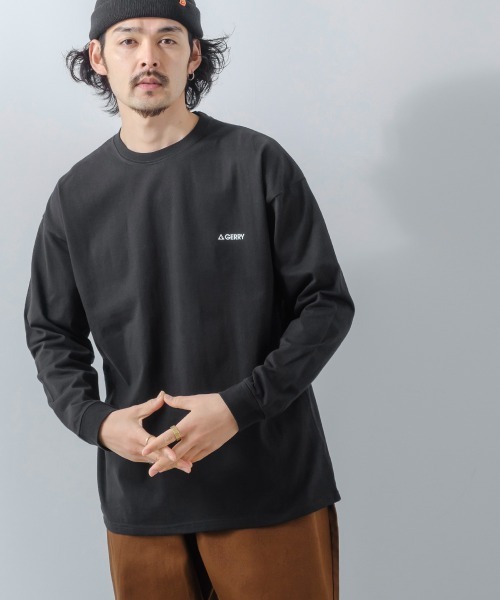 【GERRY】別注プリント長袖Tシャツ
